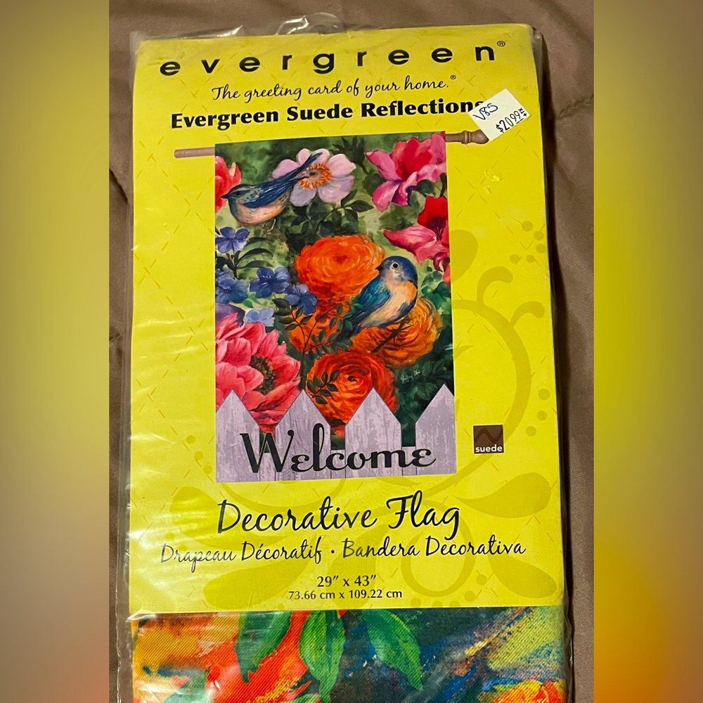 NWT Decorative Flag 29x43